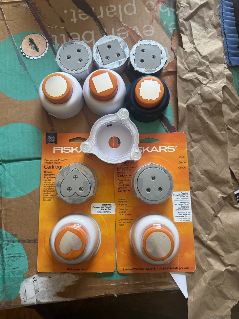 Fiskars Craft Paper Punch Set